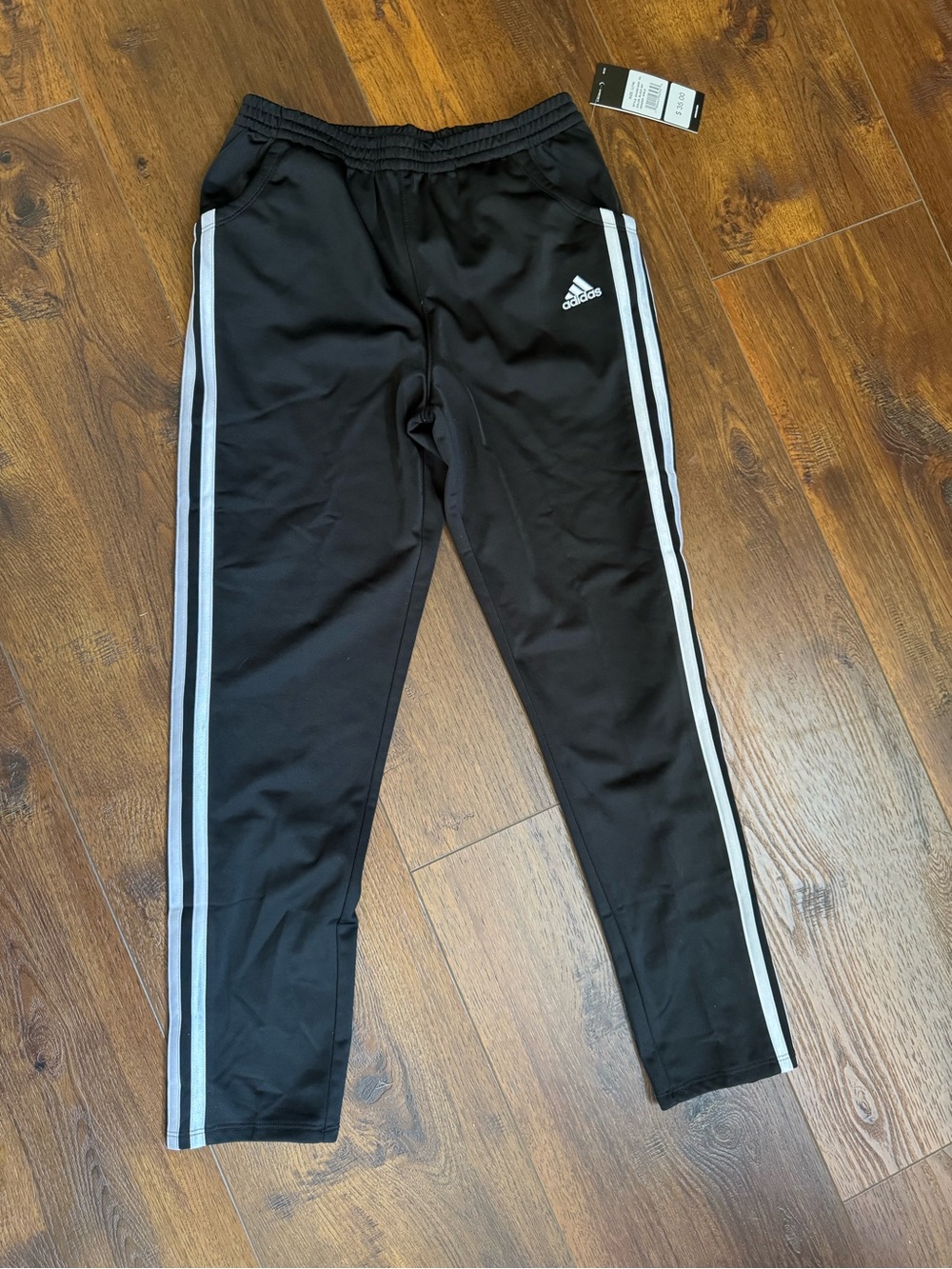 ADIDAS Black Jogger Pants  - GIRL size L (14)